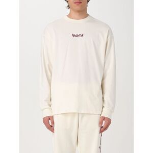 Disclaimer T-Shirt Men Yellow Cream